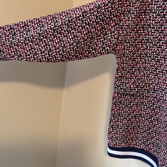 NWT J.Crew Speckled Jacquard Anorak & Biker Shorts SET - Picture 6 of 11